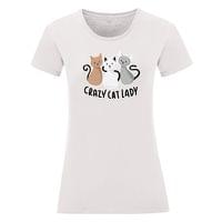 Дамска тениска "Crazy Cat Lady" - small - 11