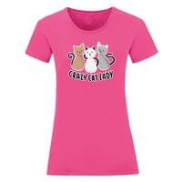 Дамска тениска "Crazy Cat Lady" - small - 9