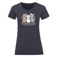 Дамска тениска "Crazy Cat Lady" - small - 17