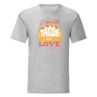 Тениска "I Need Tacos" (мъжка) - small - 3