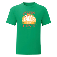 Тениска "I Need Tacos" (мъжка) - small - 8