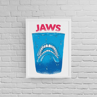 Постер с рамка "Jaws" - small - 0