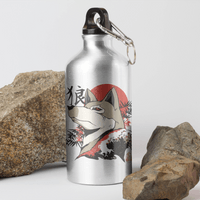 Метална бутилка "Japanese Wolf" - small - 0