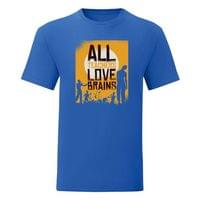 Тениска "Teachers Love Brains" (мъжка) - small - 2