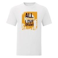 Тениска "Teachers Love Brains" (мъжка) - small - 4
