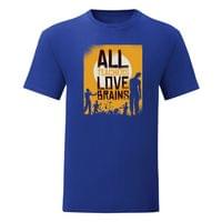 Тениска "Teachers Love Brains" (мъжка) - small - 9