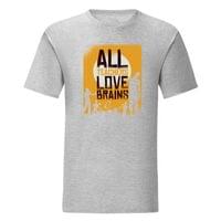 Тениска "Teachers Love Brains" (мъжка) - small - 13