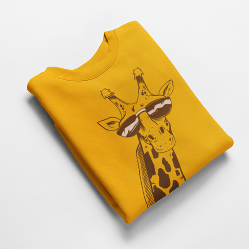 Ватирана блуза &amp;quot;Cool Giraffe&amp;quot;