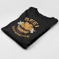 Мъжка блуза с дълъг ръкав "Bee The Difference" - small - 1