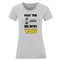 Дамска тениска "May The Force Be With You" - small - 6