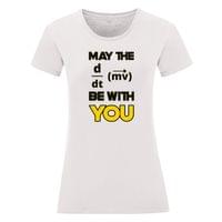 Дамска тениска "May The Force Be With You" - small - 12