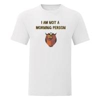 Тениска "Not A Morning Person" (мъжка) - small - 5