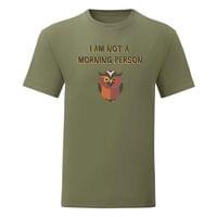 Тениска "Not A Morning Person" (мъжка) - small - 13