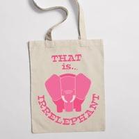 Еко чанта "Irrelephant" - small - 1 Еко чанта "Irrelephant" - small - 1