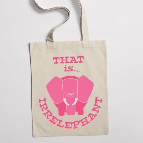 Еко чанта "Irrelephant" - 2