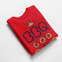 Ватирана блуза "BBQ God" - small - 1