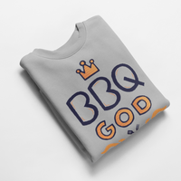 Ватирана блуза "BBQ God" - small - 2