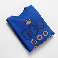 Ватирана блуза "BBQ God" - small - 4