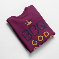 Ватирана блуза "BBQ God" - small - 5