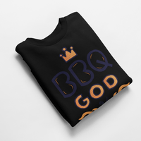 Ватирана блуза "BBQ God" - small - 6