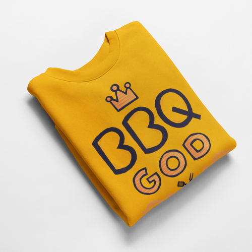 Ватирана блуза &amp;quot;BBQ God&amp;quot; - 1