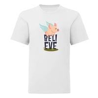 Тениска "Believe" (детска) - small - 0
