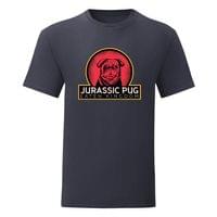 Мъжка тениска "Jurassic Pug" - small - 4