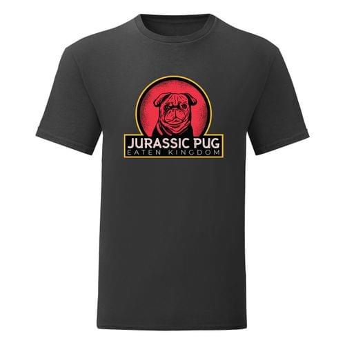 Мъжка тениска &amp;quot;Jurassic Pug&amp;quot; - 1
