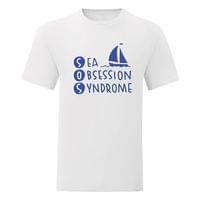 Мъжка тениска "SOS" - small - 9