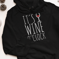 Дамска худи рокля "Wine o'clock" - small - 0 Дамска худи рокля "Wine o'clock" - small - 0
