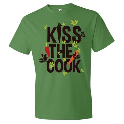 Мъжка тениска "Kiss The Cook" - 2