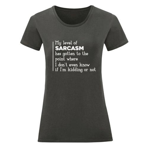 Дамска тениска "Sarcasm" - 2