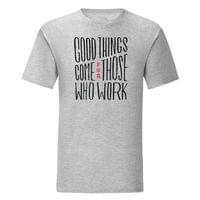Тениска "Good things" (мъжка) - small - 1