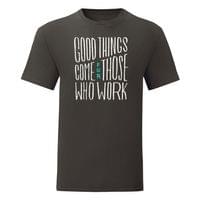 Тениска "Good things" (мъжка) - small - 4