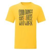Тениска "Good things" (мъжка) - small - 3