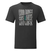 Тениска "Good things" (мъжка) - small - 17