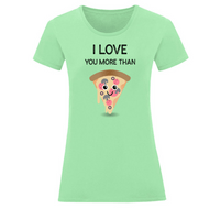 Тениска "More Than Pizza" (дамска) - small - 7