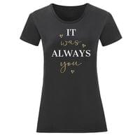 Тениски за двойки "Always You" - small - 2