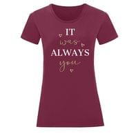 Тениски за двойки "Always You" - small - 5