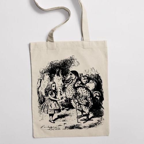 Еко чанта &amp;quot;Алиса заедно с птицата Додо&amp;quot; - 1