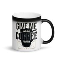 Магическа чаша "Give Me Coffee" - small - 2
