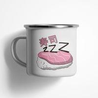 Емайлирано канче "Sleeping Sushi" - small - 0