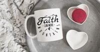 Чаша "Faith Can Move Mountains" - small - 3