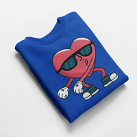 Ватирана блуза "Heart Flossing" - small - 0