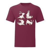 Мъжка тениска "Yoga Rabbits" - small - 9 Мъжка тениска "Yoga Rabbits" - small - 9