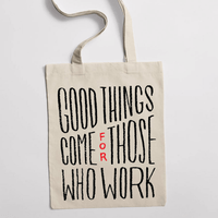 Eко чанта "Good things" - small - 0