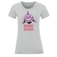 Тениски за двойки "Shark Family" - small - 4