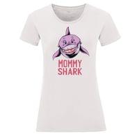 Тениски за двойки "Shark Family" - small - 16