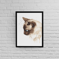 Постер с рамка "Домашна котка" - small - 1