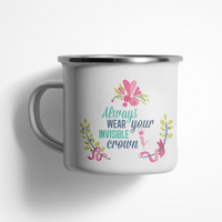Емайлирано канче "Invisible Crown" - small - 0